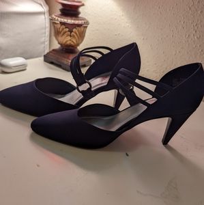 Dark Navy Blue Heels